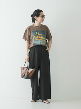 西野きよさん(レディース・152cm)の春コーディネート