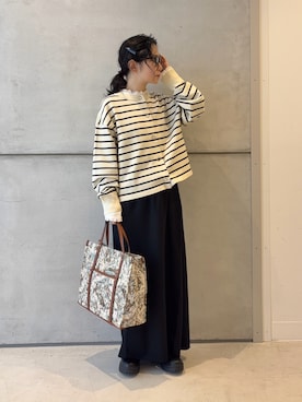 西野きよさん(レディース・152cm)の冬コーディネート