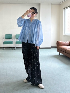 西野きよさん（レディース・152cm）の春コーディネート