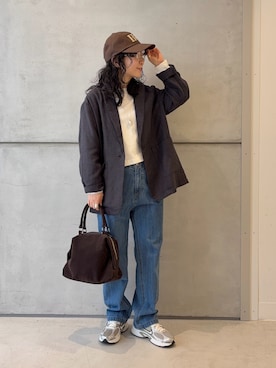 西野きよさん(レディース・152cm)の春コーディネート