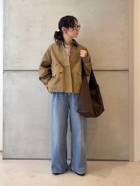 西野きよさん（レディース・152cm）の春コーディネート