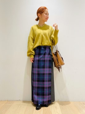 西野きよさん（レディース・152cm）の秋コーディネート