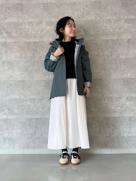 「パタゴニア」｜今日の西野さん（レディース・152cm）の冬コーディネート