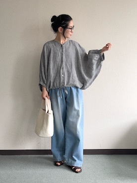 西野きよさん（レディース・152cm）の春コーディネート