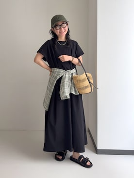 西野きよさん(レディース・152cm)の夏コーディネート