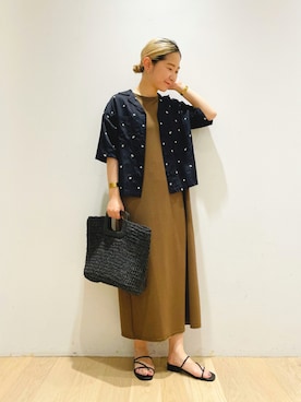 西野きよさん（レディース・152cm）の夏コーディネート