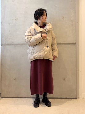 「アイテム（ワンピース/ドレス）」を使った、西野きよさん（レディース・152cm・30代）の秋コーディネート