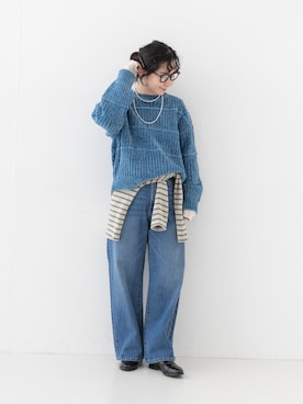 西野きよさん（レディース・152cm）の秋コーディネート