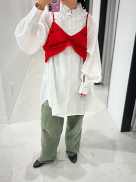 西野きよさん（レディース・152cm）の秋コーディネート