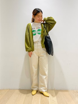 西野きよさん（レディース・152cm）の春コーディネート