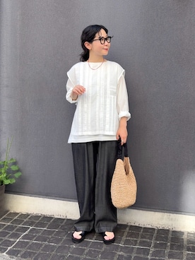 西野きよさん(レディース・152cm)の夏コーディネート