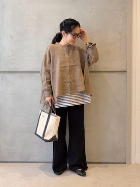 西野きよさん(レディース・152cm)の春コーディネート