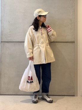 西野きよさん(レディース・152cm)の春コーディネート