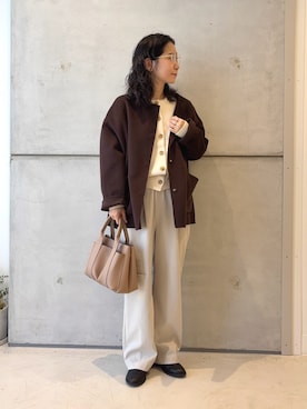 「アイテム（ブーツ）」を使った、西野きよさん（レディース・152cm・30代）の秋コーディネート