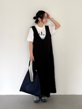 西野きよさん(レディース・152cm)の春コーディネート