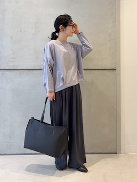 西野きよさん（レディース・152cm）の春コーディネート