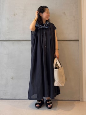 「ORCIVAL（オーシバル）のアイテム」を使った、今日の西野さん（レディース・152cm）の夏コーディネート