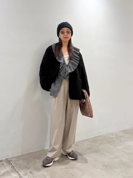 關(seki)さん(レディース・154cm)の冬コーディネート