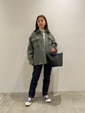 關（seki）さん（レディース・153cm）の冬コーディネート