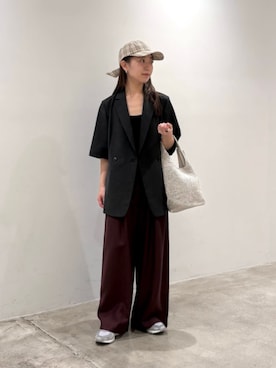 關（seki）さん（レディース・154cm）の夏コーディネート