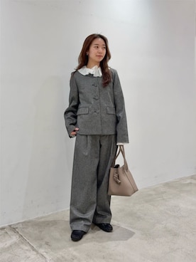 關（seki）さん（レディース・154cm）の春コーディネート