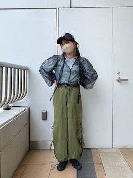 小林亜弥さん（レディース・158cm）の春コーディネート