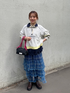 小林亜弥さん(レディース・158cm)の秋コーディネート