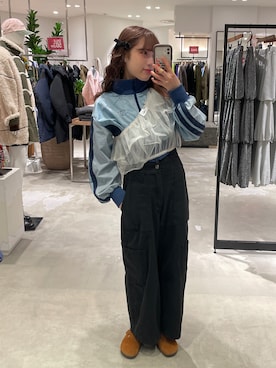 小林亜弥さん（レディース・158cm）の冬コーディネート