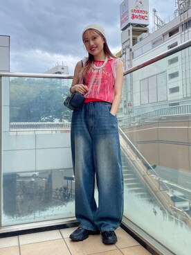 小林亜弥さん（レディース・158cm）の夏コーディネート