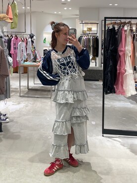 小林亜弥さん（レディース・158cm）の夏コーディネート