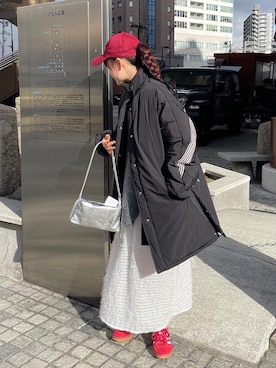 小林亜弥さん（レディース・158cm）の冬コーディネート