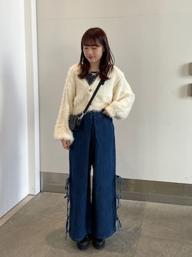 小林亜弥さん（レディース・158cm）の秋コーディネート