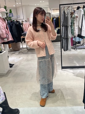 小林亜弥さん（レディース・158cm）の冬コーディネート