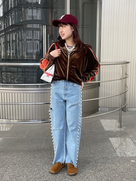 小林亜弥さん（レディース・158cm）の冬コーディネート