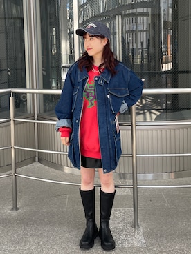 小林亜弥さん（レディース・158cm）の秋コーディネート