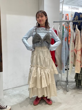 小林亜弥さん（レディース・158cm）の冬コーディネート