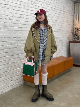 検討中 CHAOPANICTYPY vintagedenimショート丈ジャケット セール】【KELLY】vintagedenimショート丈ジャケット（デニム
