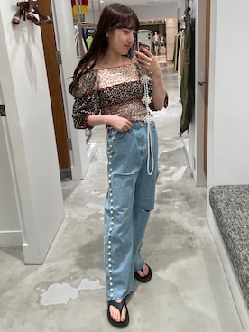 小林亜弥さん（レディース・158cm）の夏コーディネート