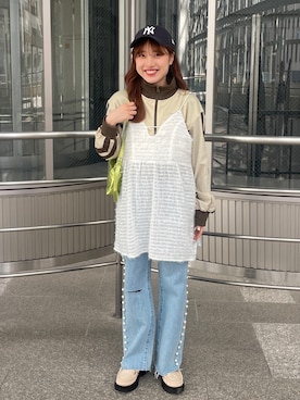 小林亜弥さん（レディース・158cm）の冬コーディネート