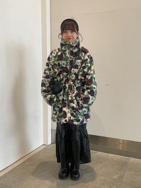 小林亜弥さん（レディース・158cm）の秋コーディネート