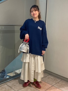 小林亜弥さん（レディース・158cm）の冬コーディネート