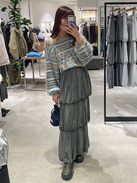 小林亜弥さん（レディース・158cm）の冬コーディネート