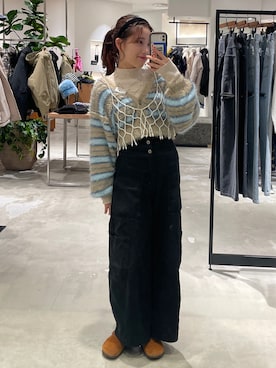 小林亜弥さん（レディース・158cm）の秋コーディネート