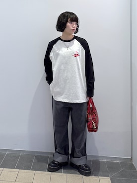 「アイテム（キーホルダー）」を使った、ちさん（レディース・152cm・20代）の秋コーディネート