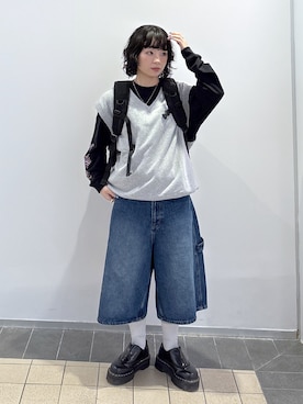 「アイテム（パンツ）」を使った、ちさん（レディース・152cm・20代）の秋コーディネート