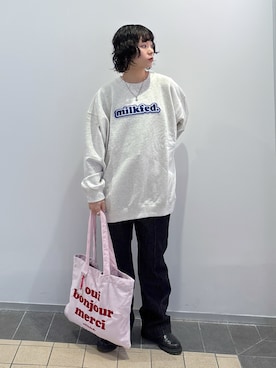 「アイテム（財布/小物）」を使った、ちさん（レディース・152cm）の秋コーディネート