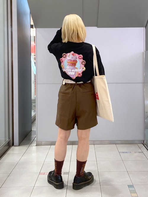 【新品タグ付】MILKFED.(ミルクフェド)バンピーショートパンツ ブラウン 新品タグ付】MILKFED.(ミルクフェド)バンピーショートパンツ