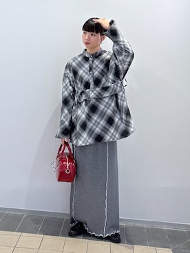 「アイテム（キーホルダー）」を使った、ちさん（レディース・152cm）の秋コーディネート
