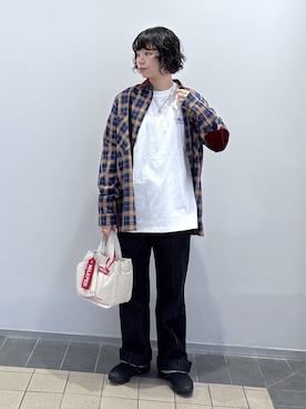 「アイテム（キーホルダー）」を使った、ちさん（レディース・152cm）の秋コーディネート
