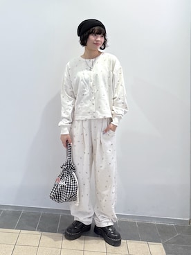 「アイテム（キーホルダー）」を使った、ちさん（レディース・152cm）の秋コーディネート